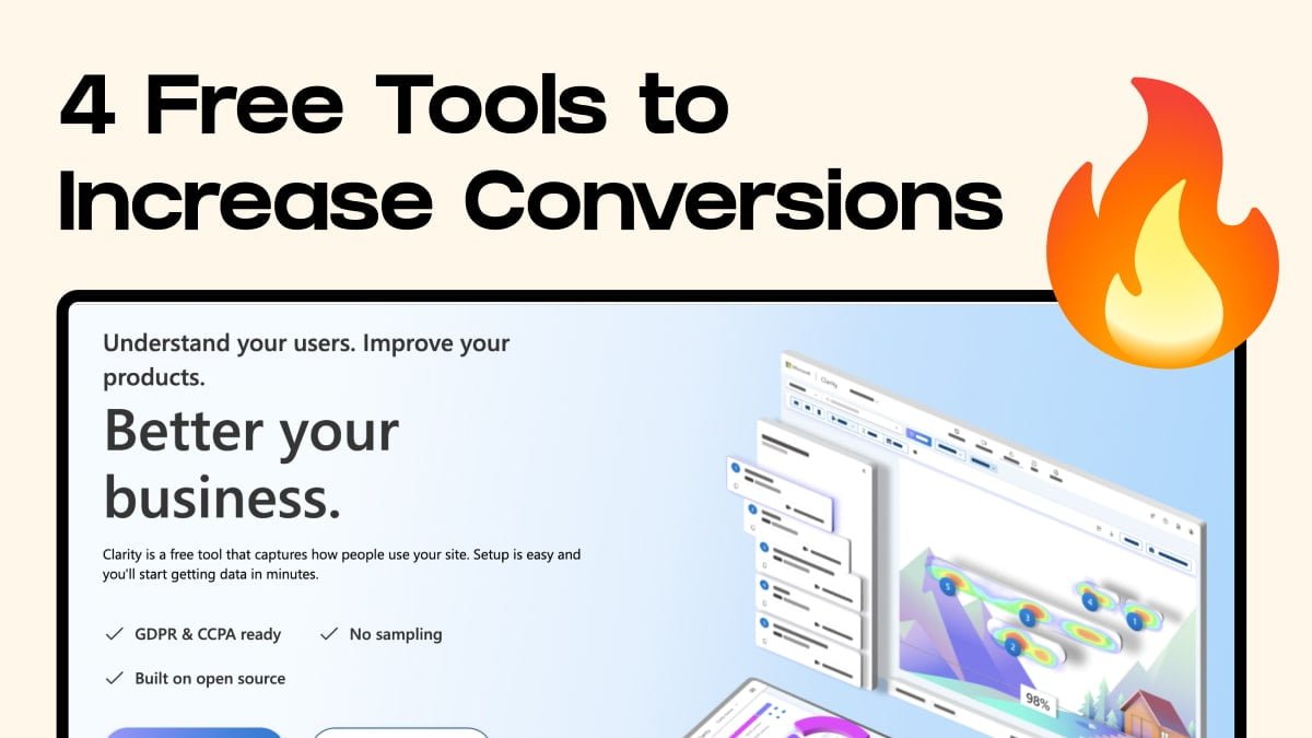 4 Free Landing Page Conversion Tools You Need for Success