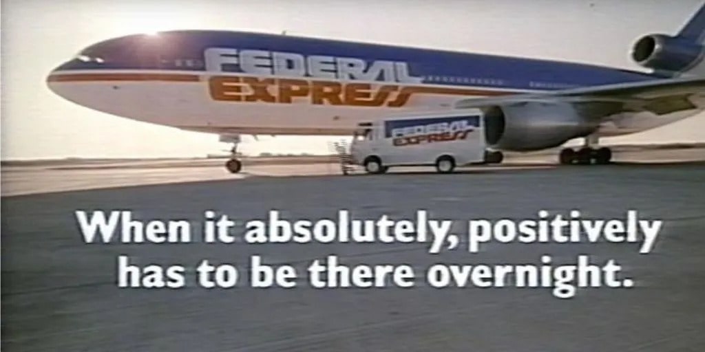 old fedex ad