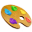 artist palette emoji